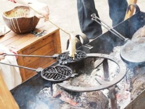 Gaufres au miel (oublies) 2