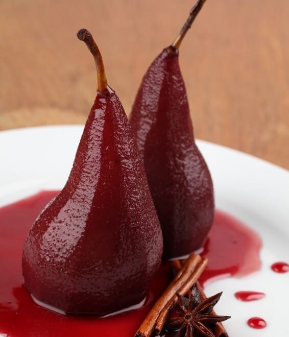 Poires au sirop selon Harleian (XV°) 