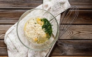 Omelette au Fromage et Basilic - Frittata 4
