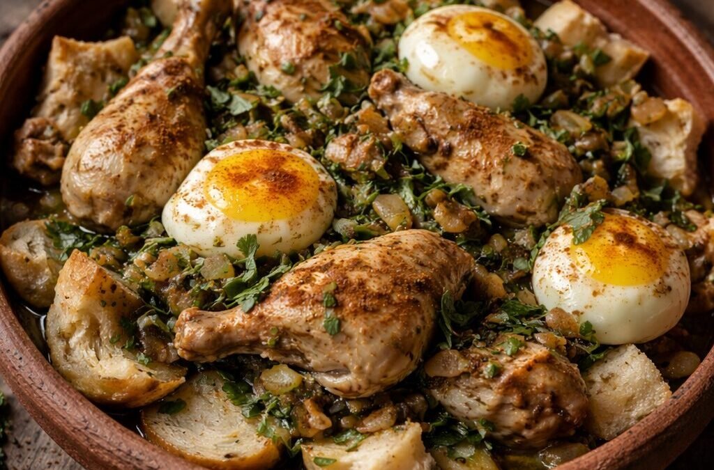 Poulet à la Mauresque – galinha mourysqua 👑